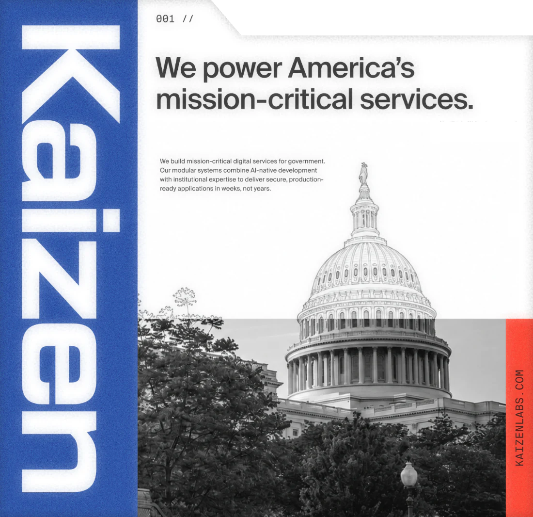 Kaizen — We power America’s mission-critical services.